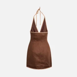 Affogato Twist Mini Dress