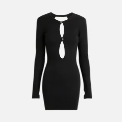 Arise Long Sleeves Keyhole Dress