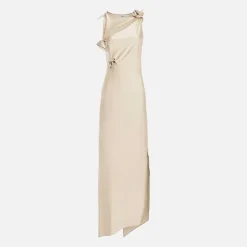 Asymmetric Flower Gown