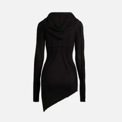 Asymmetric Hoodie Dress