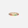 Baguette Riviere Heart Bracelet
