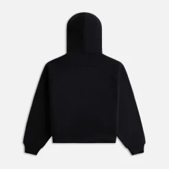 Belted Buckle Zip Hoodie