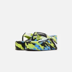 Branded Wedge Sandal