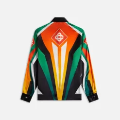 Casa Moto Sport Classic Collar Long Sleeve Shirt