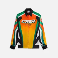 Casa Moto Sport Classic Collar Long Sleeve Shirt