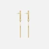 Cassandre Ys Hoop Earrings