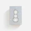 6" Ceramic Snowman