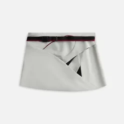Cinched Wrap Skirt