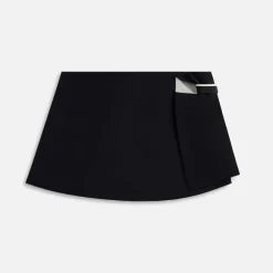 Cinched Wrap Skirt