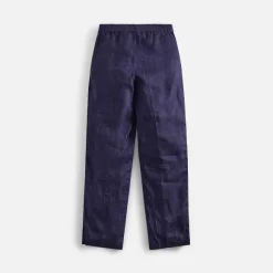Classic Logo Linen Track Pant