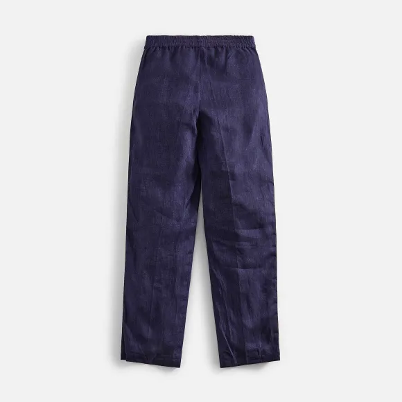 Classic Logo Linen Track Pant