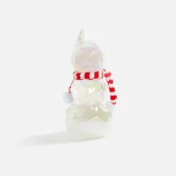 6" Clear Snowman