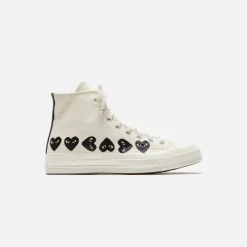 Comme Des Gar Ons Play X Converse Multi Heart High Top