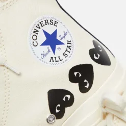 Comme Des Gar Ons Play X Converse Multi Heart High Top