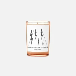 Concrete After Lightning Candle