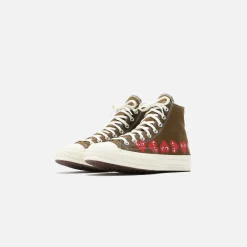 Converse X Comme Des Gar Ons Cdg Play Chuck Taylor High