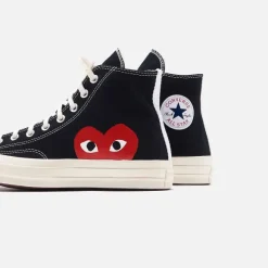 Converse X Comme Des Gar Ons Cdg Play Chuck Taylor High