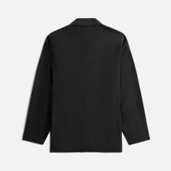 Convex Wool Blazer -Black Heather