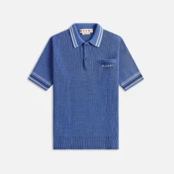Cotton Fisherman Ribs Polo