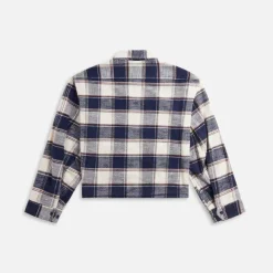 Cropped Multipocket Overshirt