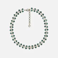 Crystal & Pearl Necklace