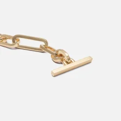 Cuadro Mixed Links Bracelet In Yellow