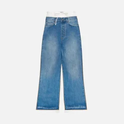 Denim Jean With Contrast Detail
