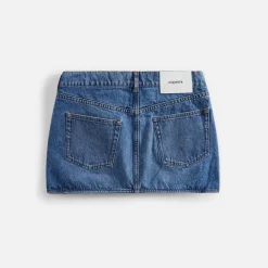 Denim Mini Skirt