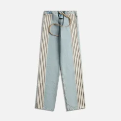 Denim Stripe Forum Pant