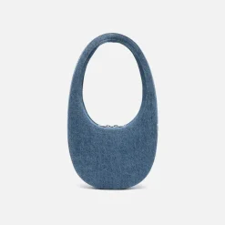 Denim Swipe Bag