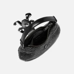 Diamante Crescent Bow Bag