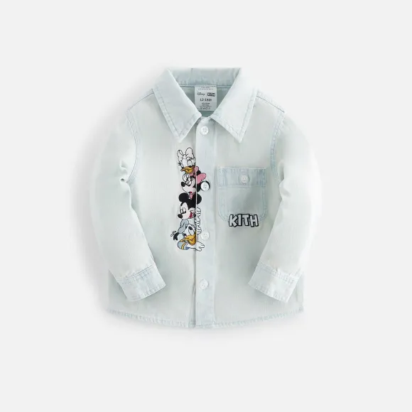 Disney | Kith Baby For Mickey & Friends Chambray Apollo Shirt