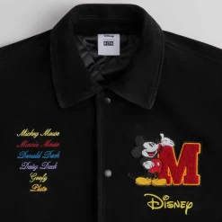 Disney | Kith For Mickey & Friends Suede Varsity Jacket