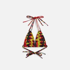 Double Strap Triangle Top