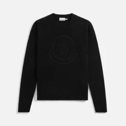 Embroidered Logo Sweater