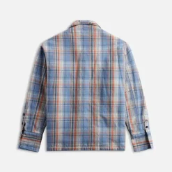 Faded Blue Sherpa Lined Boxy