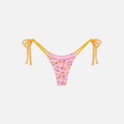 Floral Skimpy Bikini Bottom