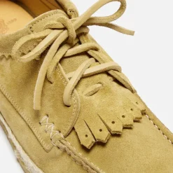 Fo Khaki Italian Blucher Jute Crepe