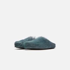 Fussett Sabot Long Hair Calf Shade
