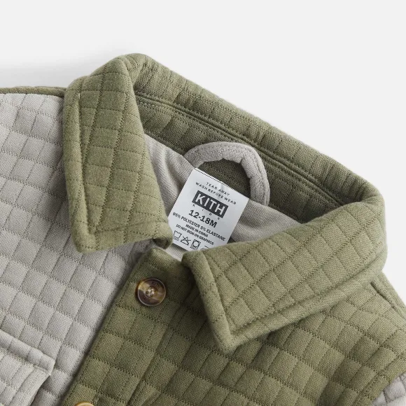 Kith Baby Color-Block Knit Apollo Shirt