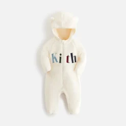 Kith Baby Logo Sherpa Coverall