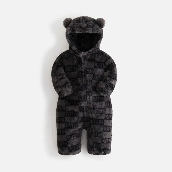 Kith Baby Novelty Monogram Teddy Coverall