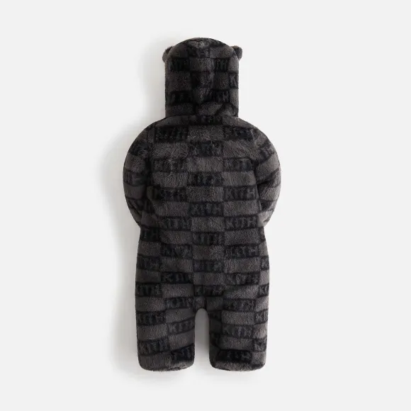 Kith Baby Novelty Monogram Teddy Coverall