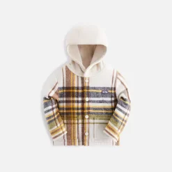 Kith Baby Plaid Overshirt Hoodie