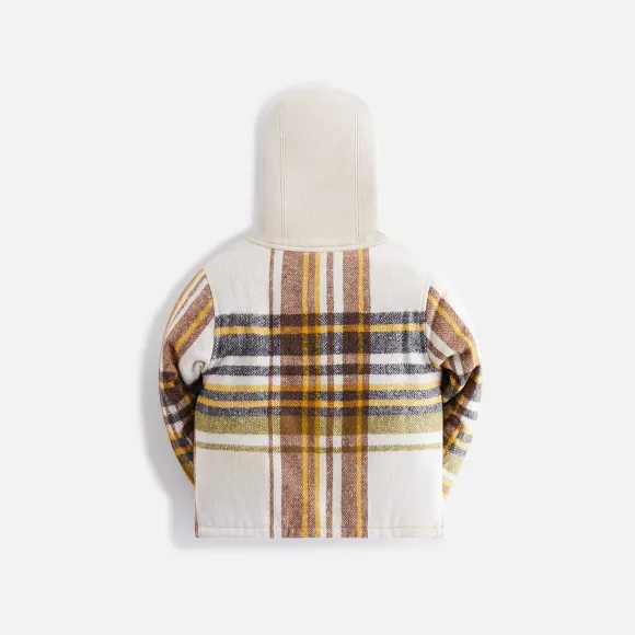 Kith Baby Plaid Overshirt Hoodie