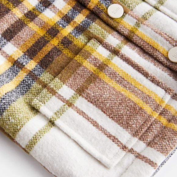 Kith Baby Plaid Overshirt Hoodie