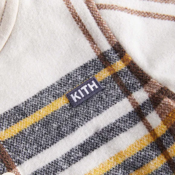 Kith Baby Plaid Overshirt Hoodie