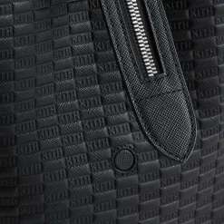 Kith Document Bag In Kith Monogram Saffiano Leather