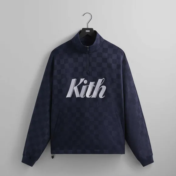 Kith Double Knit Davis Quarter Zip Pullover