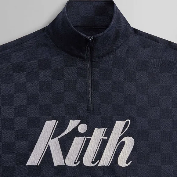 Kith Double Knit Davis Quarter Zip Pullover